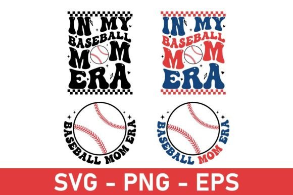 Baseball Mom Era Svg Png T-shirt Design Graphics and Crafts Review