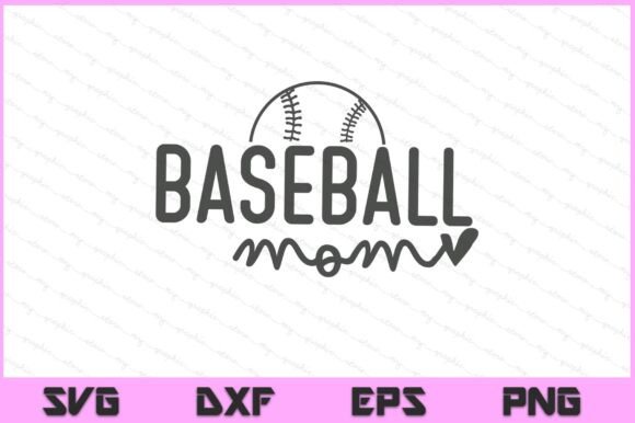 Baseball Mom SVG PNG File: Graphics and Crafts Review