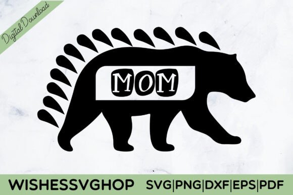 Bear Mom SVG PNG Graphics and Crafts Review