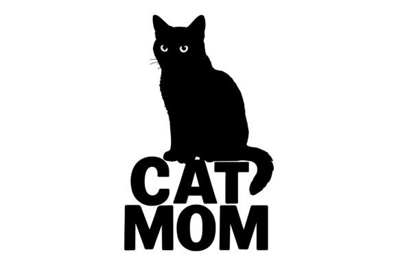 Cat Mom SVG T-shirt Design Graphics and Crafts Review
