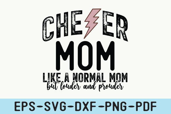 Cheer Mom SVG, Cheer Mom PNG Graphics and Crafts Review