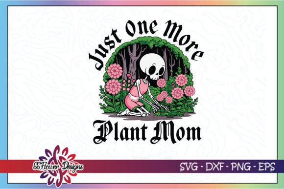 Floral Skull Skeleton Plant Mom SVG Graphics and Crafts Review