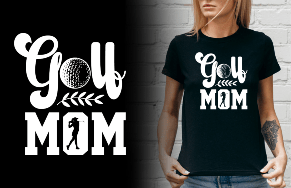 Golf Mom Svg Design, Golf Quotes Svg