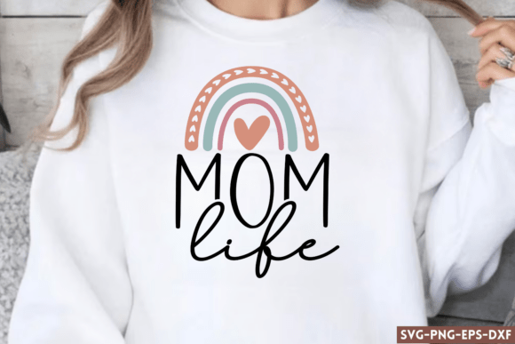 Mom Life SVG Graphics for Crafts and Branding