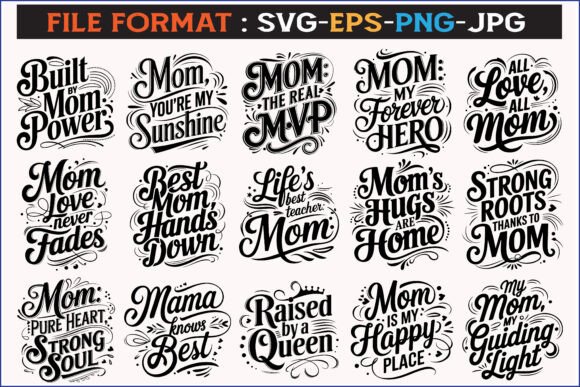 Mom SVG Bundle for T-Shirts: Graphics and Crafts Review